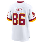 W.Commanders #86 Zach Ertz White KLUNKIM Game Super Bowl Era Jersey