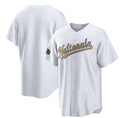 Washington Nationals Blank White KLUNKIM 2022 All-Star Cool Base Stitched Jersey