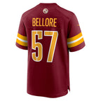 W.Commanders #57 Nick Bellore Burgundy KLUNKIM Team Game Jersey