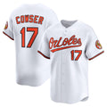 Baltimore Orioles #17 Colton Cowser White KLUNKIM Home Limited Player Jersey