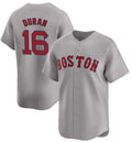 Boston Red Sox #16 Jarren Duran Gray KLUNKIM 2024 Away Limited Stitched Jersey