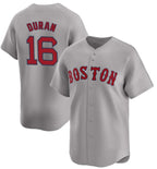 Boston Red Sox #16 Jarren Duran Gray KLUNKIM 2024 Away Limited Stitched Jersey