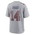 B.Bills #14 Stefon Diggs Atmosphere Fashion Game Jersey - Gray KLUNKIM