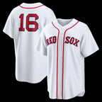 Boston Red Sox #16 Jarren Duran White KLUNKIM Home Replica Jersey