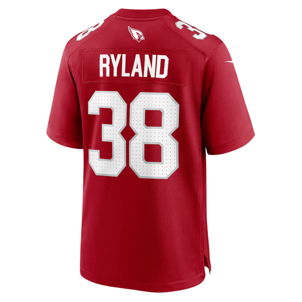 A.Cardinals #38 Chad Ryland Cardinal KLUNKIM Team Game Jersey