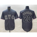 New York Mets #20 Pete Alonso Grey KLUNKIM 2024 City Connect Cool Base Stitched Jersey