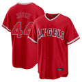 Los Angeles Angels #44 Ben Joyce Player Red KLUNKIM Home Game Stitched Jerseys