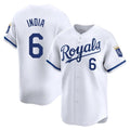 Kansas City Royals #6 Jonathan India Player White KLUNKIM Alt Limited Home Stitched Jerseys