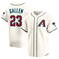 Arizona Diamondbacks #23 Zac Gallen Cream KLUNKIM Home Limited Player Jersey