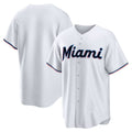 Miami Marlins White KLUNKIM Home Replica Team Jersey