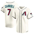 Arizona Diamondbacks #7 Corbin Carroll Cream KLUNKIM Home Limited Player Jersey