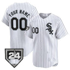Custom Chicago White Sox 2024 Spring Training Patch Vapor Premier Limited Jersey ¨C White KLUNKIM