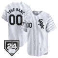 Custom Chicago White Sox 2024 Spring Training Patch Vapor Premier Limited Jersey - White KLUNKIM