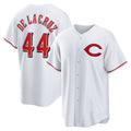 Cincinnati Reds #44 Elly De La Cruz White KLUNKIM Alternate 2 Replica Jersey