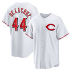 Cincinnati Reds #44 Elly De La Cruz White KLUNKIM Alternate 2 Replica Jersey