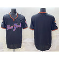 New York Mets Blank Black KLUNKIM 2025 Spring Training Stitched Jersey