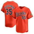 Baltimore Orioles #35 Adley Rutschman Orange KLUNKIM 2nd Alternate Limited Player Jersey