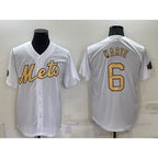 New York Mets #6 Starling Marte White KLUNKIM 2022 All Star Stitched Cool Base Jersey