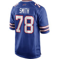 B.Bills #78 Bruce Smith Royal KLUNKIM Game Retired Player Jersey