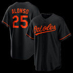 Baltimore Orioles #25 Pete Alonso Black KLUNKIM Alternate Replica Jersey