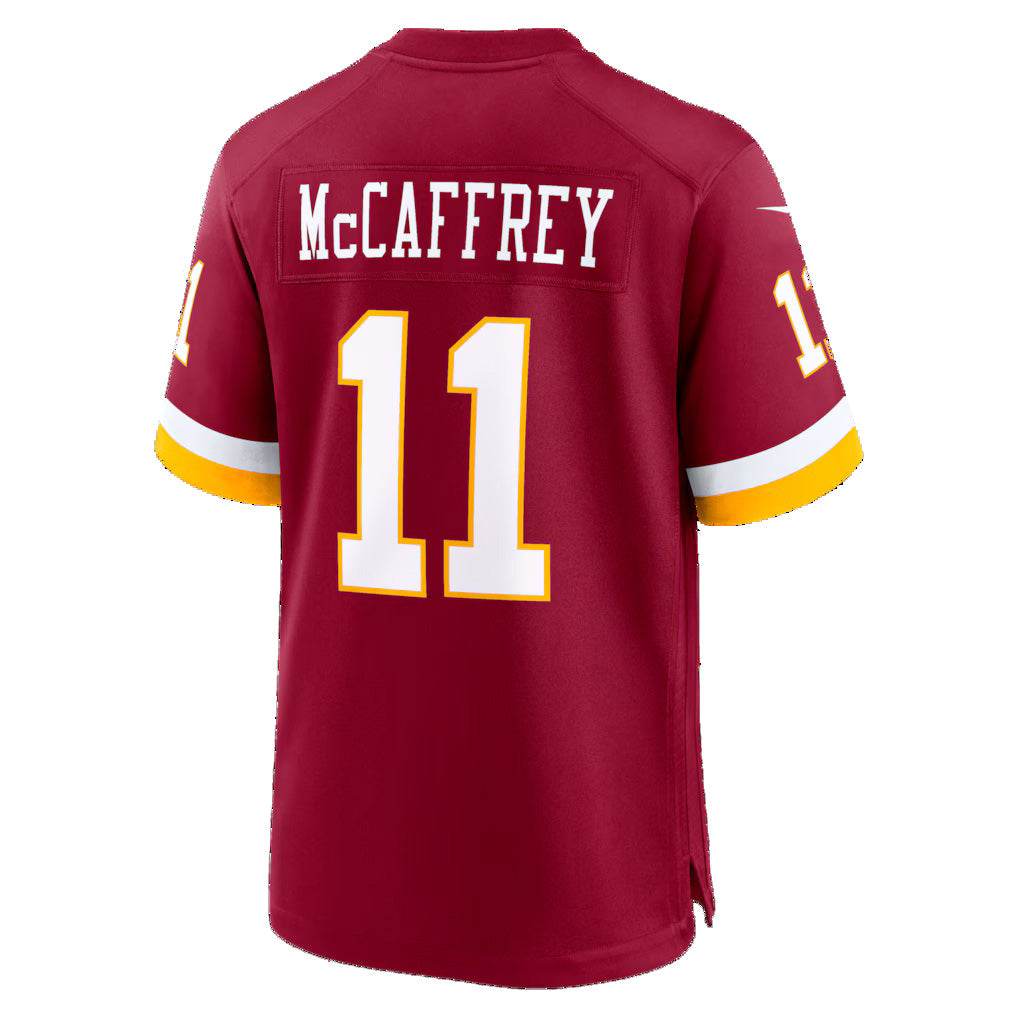 W.Commanders #11 Luke McCaffrey Burgundy KLUNKIM Game Jersey