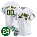 Custom Oakland Athletics White KLUNKIM Jersey - Personalized