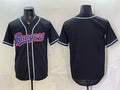 Texas Rangers Blank 2026 Fashion Replica Black KLUNKIM Out Stitched Jersey