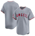 Los Angeles Angels Blank Gray KLUNKIM Away Limited Stitched Jersey