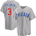 Chicago Cubs #3 Alex Bregman Gray KLUNKIM 2026 Cool Base Limited Stitched Jersey