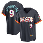 San Diego Padres #9 Jake Cronenworth Obsidian KLUNKIM 2026 City Connect Stadium Jersey