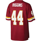 W.Football Team #44 John Riggins Mitchell & Ness Burgundy KLUNKIM Legacy Replica Jersey
