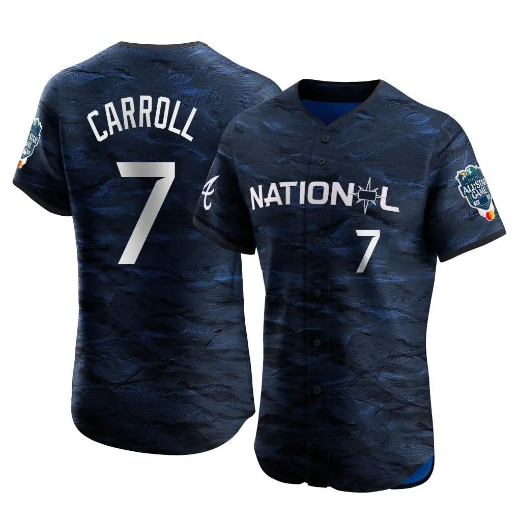 Arizona Diamondbacks #7 Corbin Carroll Player Royal KLUNKIM Limited Elite National League Game All-Star Stitched Jerseys