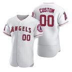 Custom Los Angeles Angels White KLUNKIM 2020 Stitched Flex Base Jersey
