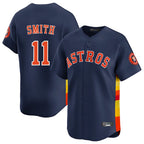 Houston Astros #11 Cam Smith Player Navy KLUNKIM Home Limited Stitched Jerseys