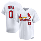 St. Louis Cardinals #0 Masyn Winn White KLUNKIM Home Limited Jersey