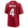 A.Cardinals #4 Greg Dortch Cardinal KLUNKIM Team Game Jersey