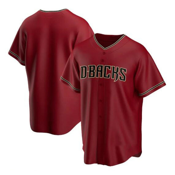Arizona Diamondbacks Blank Red KLUNKIM Cool Base Stitched Jersey