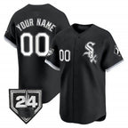 Custom Chicago White Sox 2024 Spring Training Patch Vapor Premier Limited Jersey - Black KLUNKIM