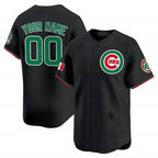 Custom Chicago Cubs Mexico Vapor Premier Limited Jersey V3 ¨C Black KLUNKIM