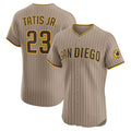 San Diego Padres #23 Fernando Tatis Jr. Khaki KLUNKIM Sand Elite Jersey