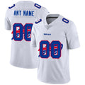 Custom B.Bills White KLUNKIM Team Big Logo Vapor Untouchable Limited Jersey