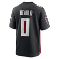 A.Falcons #0 Divine Deablo Black KLUNKIM Team Game Jersey