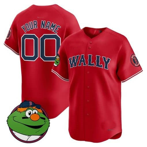 Custom Boston Red Sox Wally Vapor Premier Limited Jersey - Red KLUNKIM