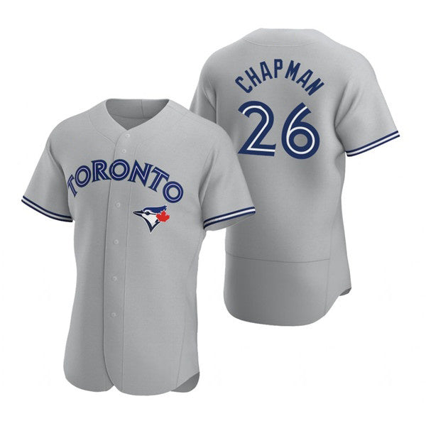 Toronto Blue Jays #26 Matt Chapman Grey KLUNKIM Flex Base Stitched Jersey