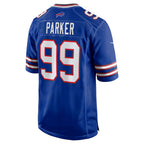 B.Bills #99 T.J. Parker Royal KLUNKIM Game Jersey