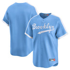 Los Angeles Dodgers Blank Player Light Blue KLUNKIM Cooperstown Collection Limited Stitched Jerseys