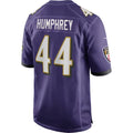 B.Ravens #44 Marlon Humphrey Purple KLUNKIM Game Jersey
