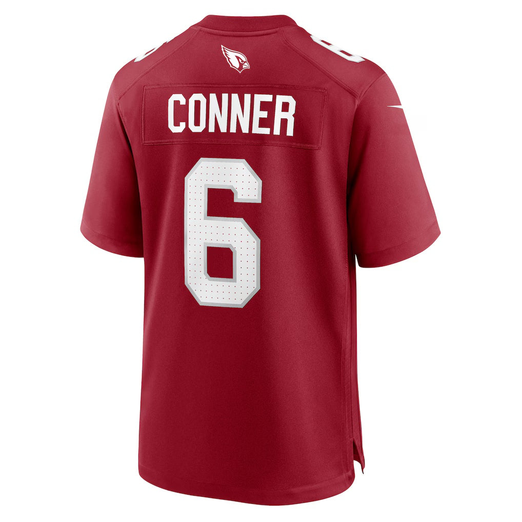 A.Cardinals #6 James Conner Cardinal KLUNKIM Home Game Jersey