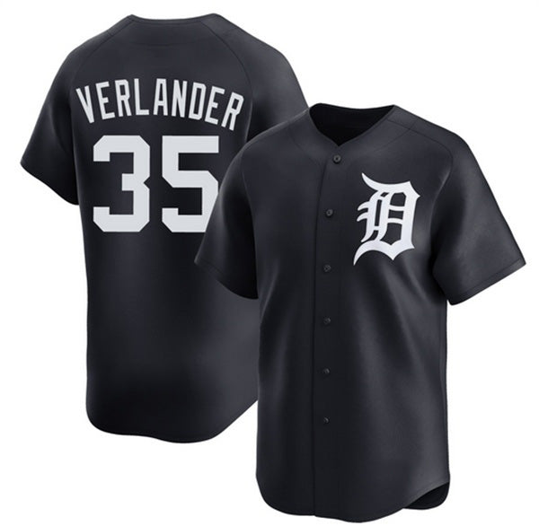 Detroit Tigers #35 Justin Verlander Black KLUNKIM 2026 Limited Stitched Jersey