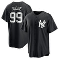 New York Yankees #99 Aaron Judge Black KLUNKIM Lights Out Limited Stitched Jersey